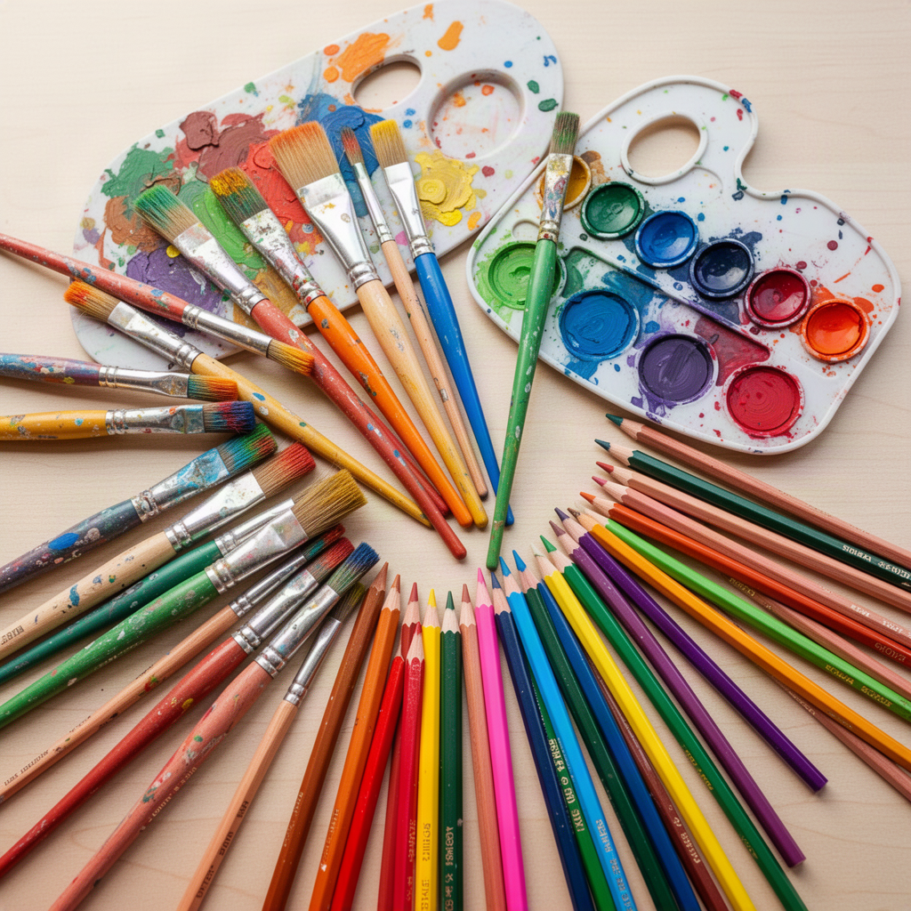 Art illustration representing Emma's interest in design
